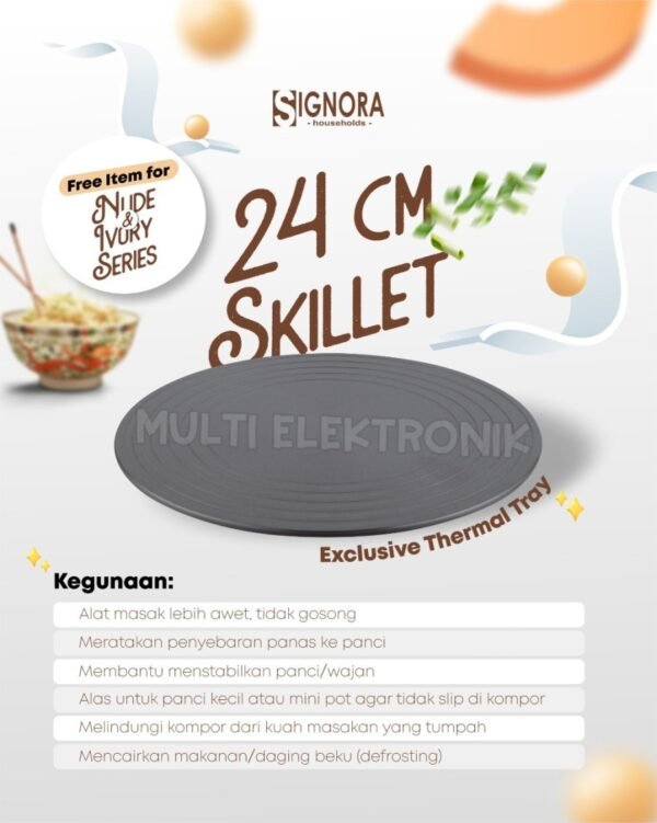 Signora - Wok Pan 30cm - Nude Series - FREE Skillet - Image 4