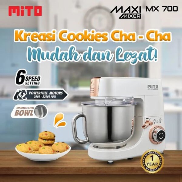 Mito - Stand Mixer - Kapasitas 7 Liter - Maxi MX700 - Image 7