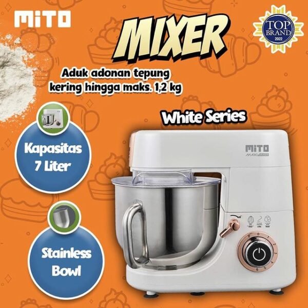 Mito - Stand Mixer - Kapasitas 7 Liter - Maxi MX700 - Image 6