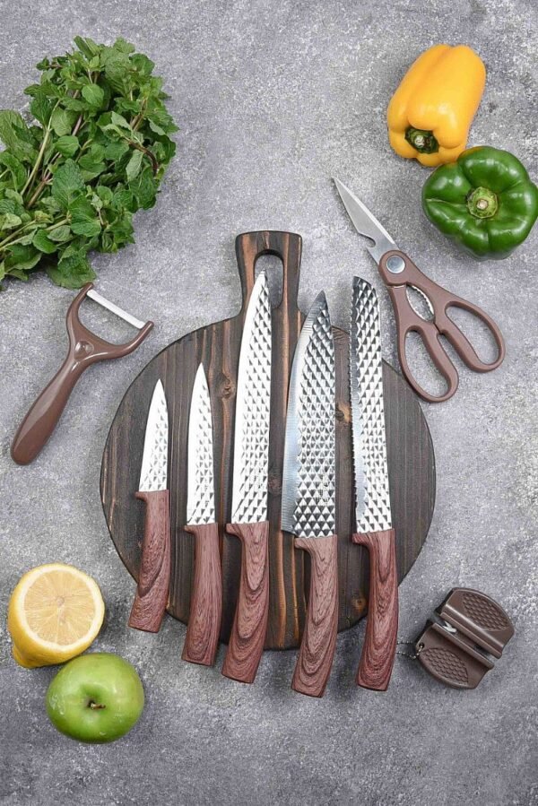 Idealife - Pisau Set - Knife Set - Pisau Dapur - IL163 - Image 2