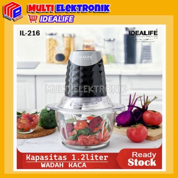 Idealife - Electric Chopper - Penggiling Makanan - IL216