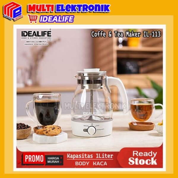 Idealife - Electric Kettle & Tea Maker - Teko - IL113