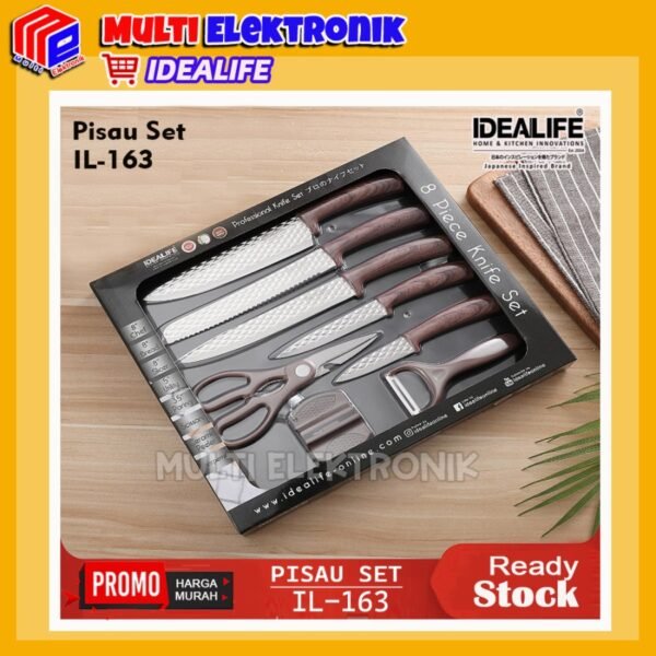 Idealife - Pisau Set - Knife Set - Pisau Dapur - IL163