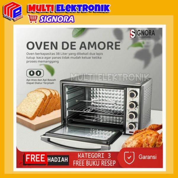 Signora - Oven De Amore - 38 Liter - FREE Hadiah