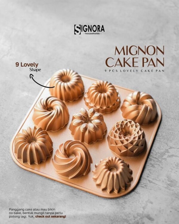 Signora - Loyang Sultan Signora - Mignon Cake Pan - Image 3