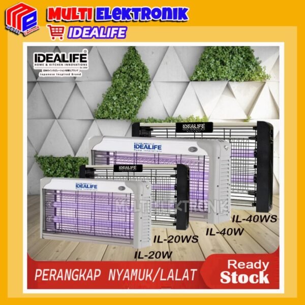 Idealife - Perangkap Nyamuk dan Lalat - Insect Killer