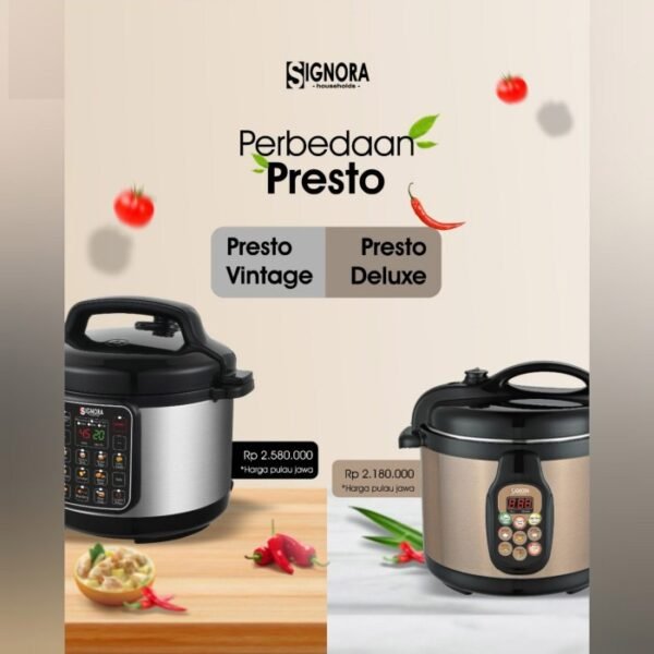 Signora - Presto Deluxe 5 Liter + BONUS Hadiah - Image 7