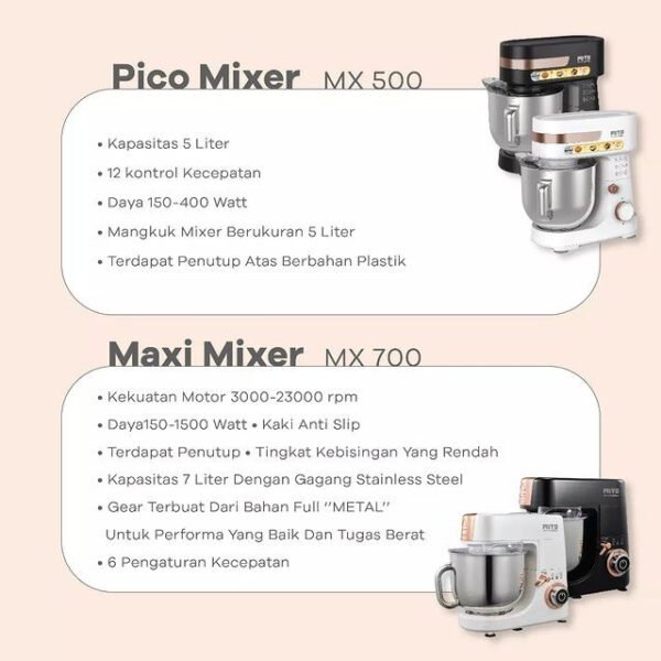 Mito - Stand Mixer - Kapasitas 7 Liter - Maxi MX700 - Image 8