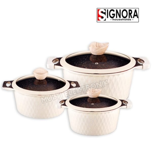 Signora - Ivory Series Casserole - Free Skillet 24CM - Image 5