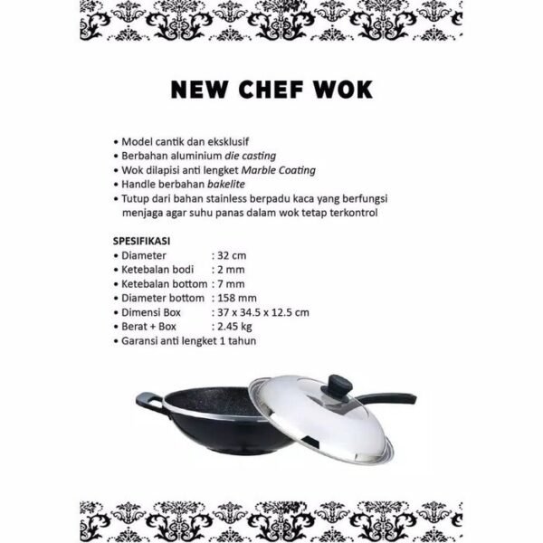 Signora - Panci Wok Pan 32cm - New Chef Wok - Image 6