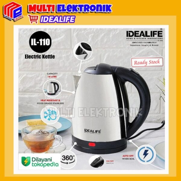 Idealife - Electric Kettle - Teko Listrik - IL110