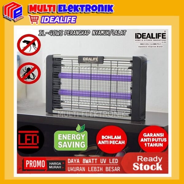 Idealife - Perangkap Nyamuk dan Lalat - Insect Killer - Image 4