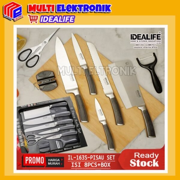 Idealife - Pisau & Knife Set - Perlengkapan Dapur IL163S
