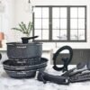 Idealife - Panci Set - Granite Cookware - IL22A - Image 4