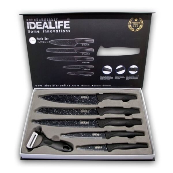 Idealife - Pisau Set - Knife Set - Pisau Dapur - IL16 - Image 5
