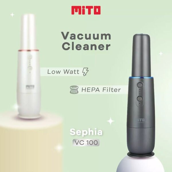 Mito - Wireless Vacuum Cleaner HEPA Filter - VC100 Sephia - Image 2