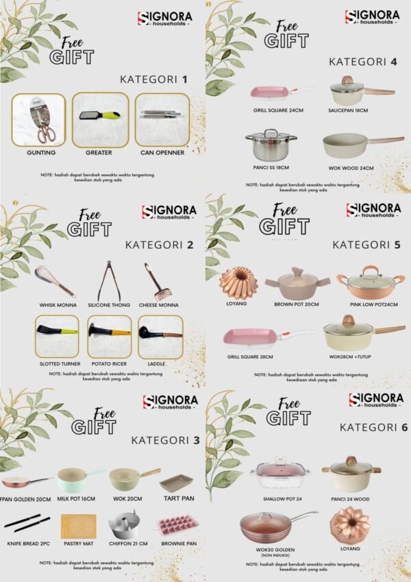 Signora - Kompor Listrik - Electric Stove - FREE Hadiah - Image 2