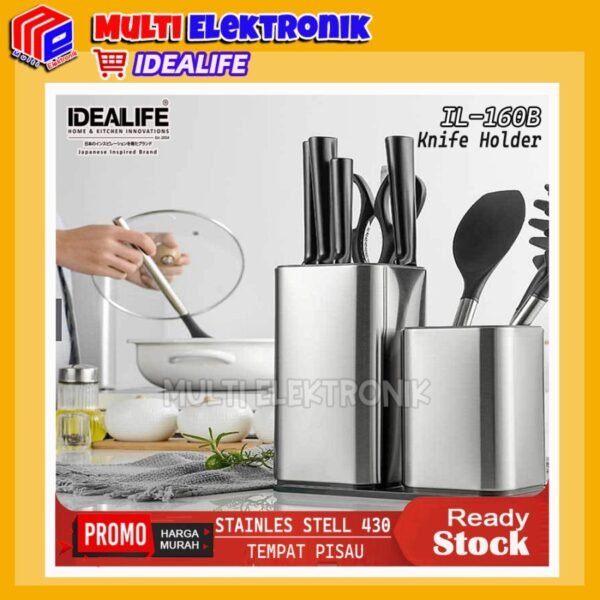 Idealife - Double Knife Holder - Tempat Pisau - IL160B