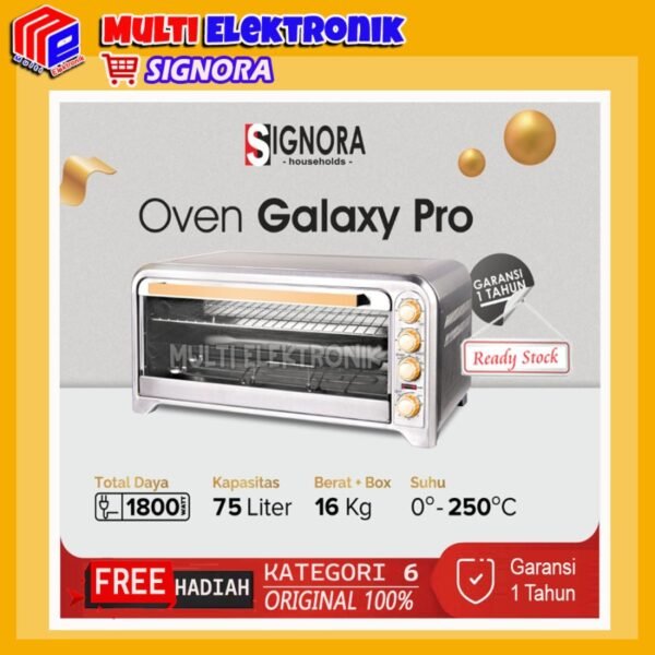Signora - New Oven Galaxy Pro - Gold - 75 Liter