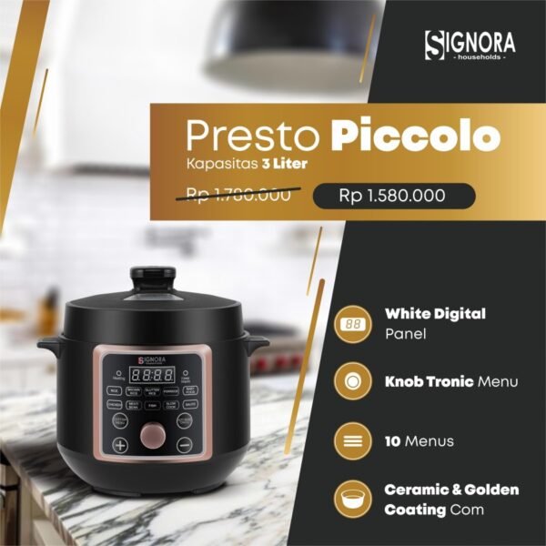 Signora - Presto Picollo Multifungsi - 3L - FREE Hadiah - Image 4