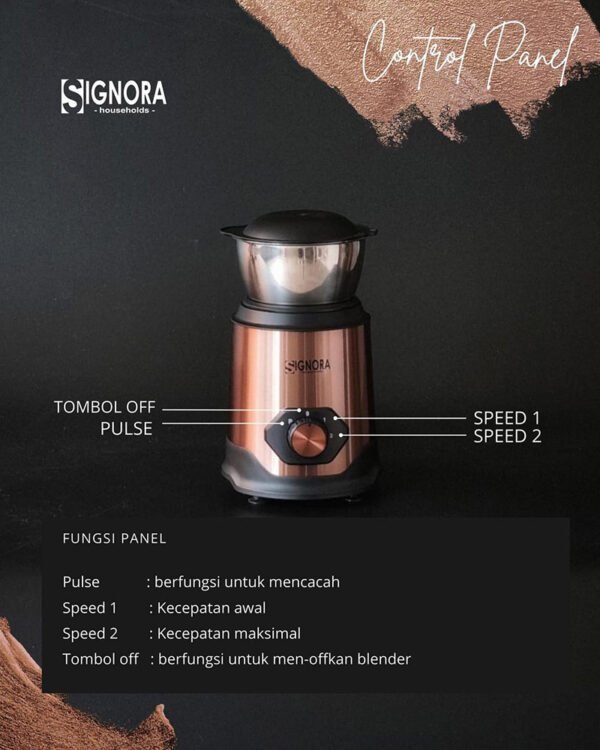 Signora - Grand Blender Multifungsi - Rose Gold - Image 7