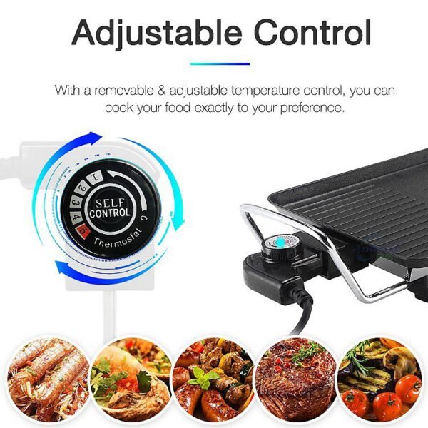Idealife - Grill BBQ Listrik - Alat Pemanggang - IL116S - Image 6