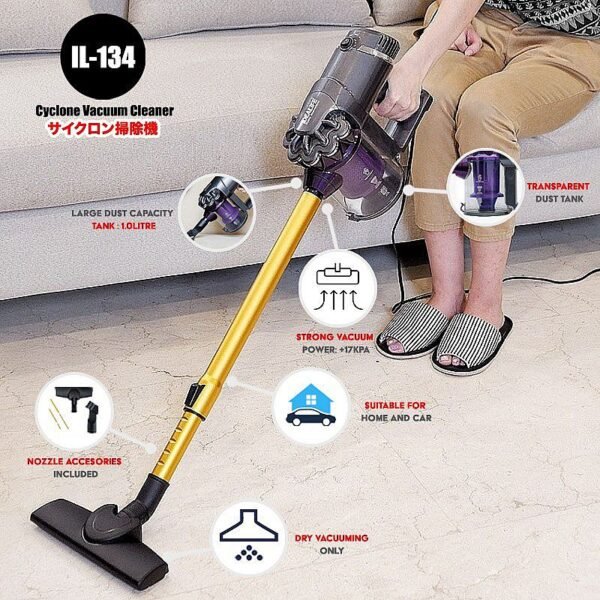 Idealife - Vacuum Cleaner - Penyedot Debu - HEPA - IL134 - Image 5