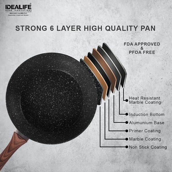 Idealife - Grillpan Cookware - Panci Panggang - IL28GP - Image 6