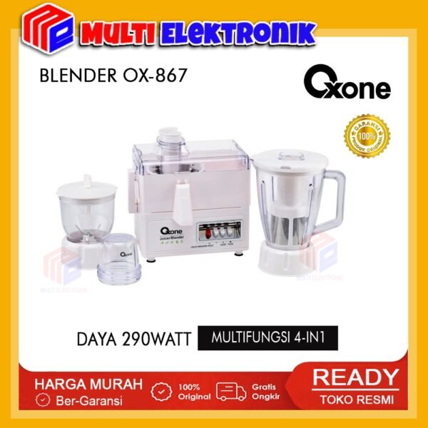 Oxone - Blender 4in1 - Juicer Chopper - 1 Liter - OX867