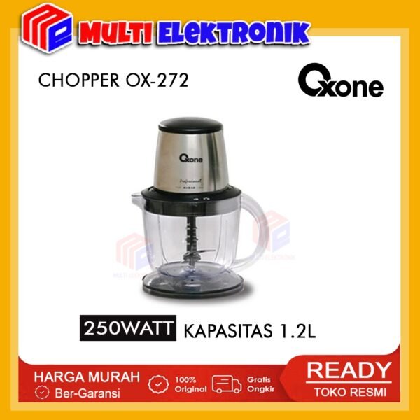 Oxone - Food Processor / Chopper - Penggiling Daging - 1.2 Liter