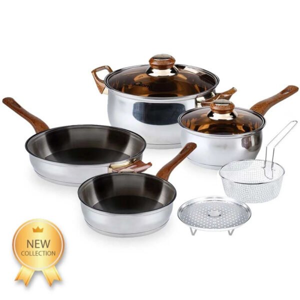 Oxone - Panci Set Stainless Steel - Image 5