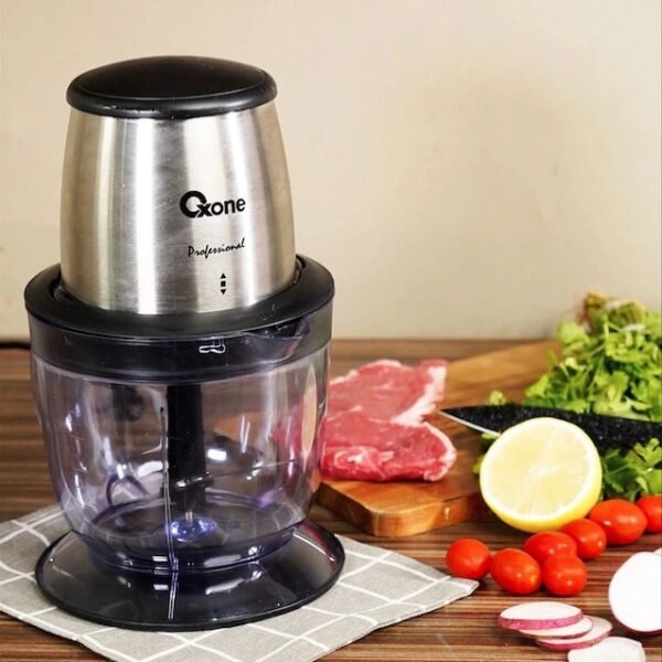Oxone - Food Processor / Chopper - Penggiling Daging - 1.2 Liter - Image 4