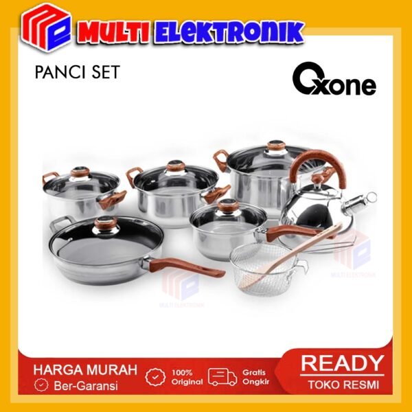 Oxone - Panci Set Stainless Steel