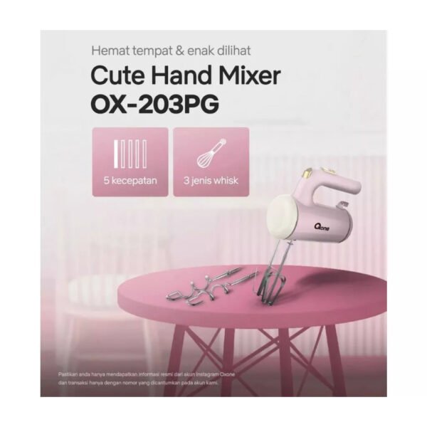 Oxone - Hand Mixer - 5 Kecepatan - OX203 - Image 2
